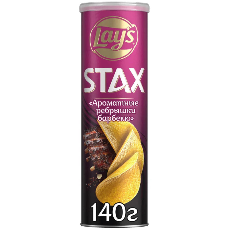 Lay‘s STAX BBQ Rippchen (140g)